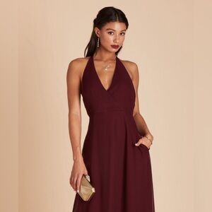 Birdy Grey Moni Convertible Bridesmaid Dress - Cabernet